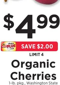 Organic Cherries