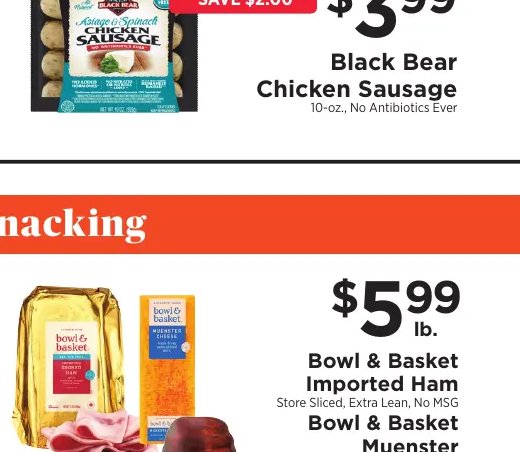 Bowl & Basket Cooked Shrimp Ring