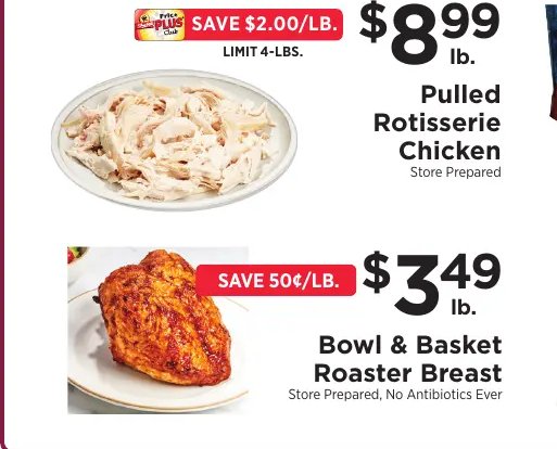 Pulled Rotisserie Chicken
