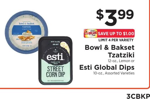 Bowl & Bakset Tzatziki