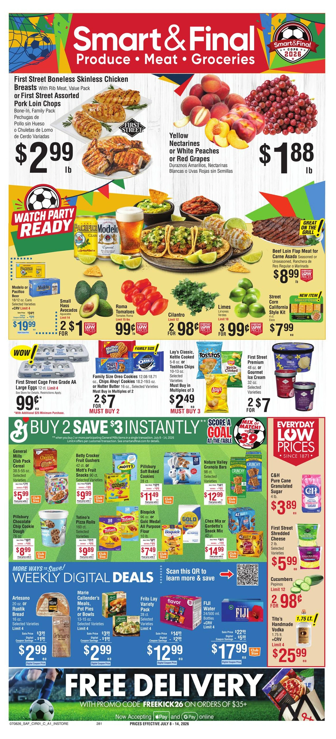 Smart & Final Weekly Ad Page 1