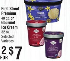 First Street Premium Ice Cream