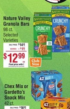 Nature Valley Granola Bars
