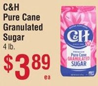 C&H Pure Cane Granulated Sugar