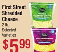 First Street Shredded Cheese