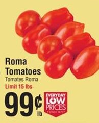 Roma Tomatoes