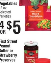 First Street Steamable Mixed Vegetables