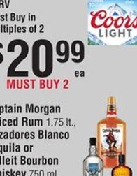Coors, Budweiser, Miller or Tecate Beer