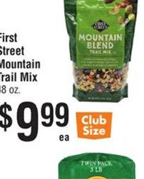 First Street Mountain Trail Mix