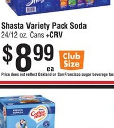 Shasta Variety Pack Soda
