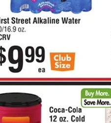 First Street Alkaline Water