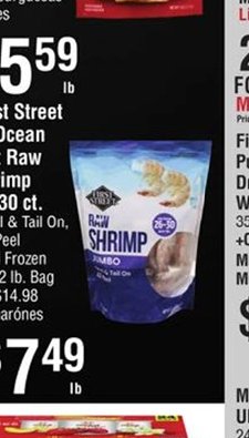 First Street Ground Beef Patties