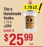 Tito's Handmade Vodka