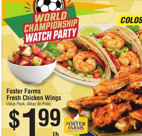 Foster Farms Fresh Chicken Wings