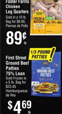 Foster Farms Chicken Leg Quarters