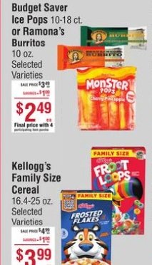 Budget Saver Ice Pops