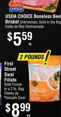 USDA CHOICE Boneless Beef Brisket Untrimmed