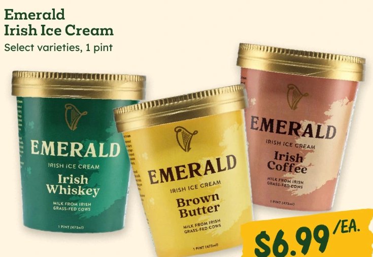 Emerald Irish Ice Cream