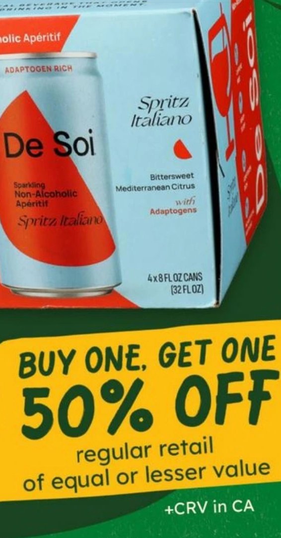 De Soi Sparkling Non-Alcoholic Apéritif