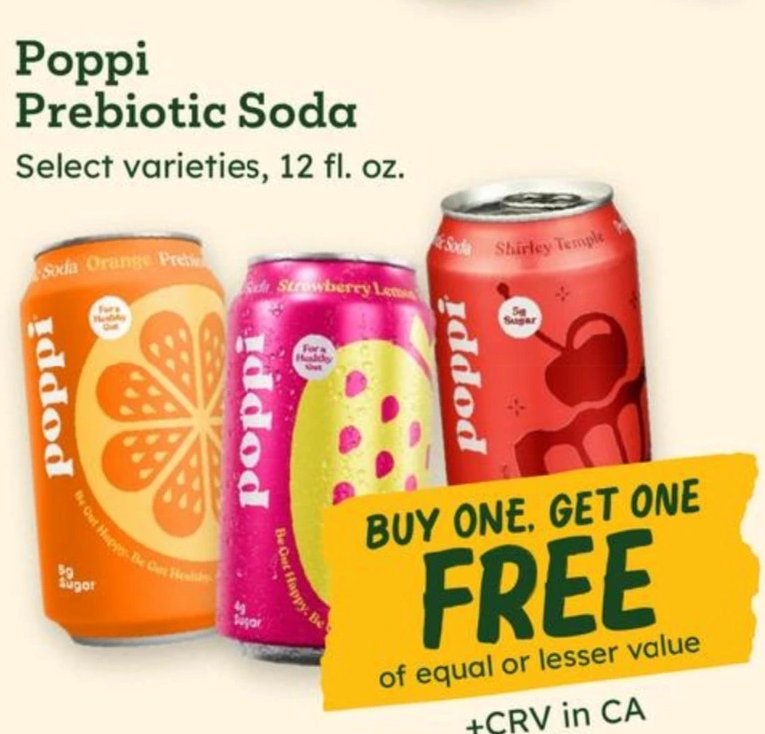 Poppi Prebiotic Soda
