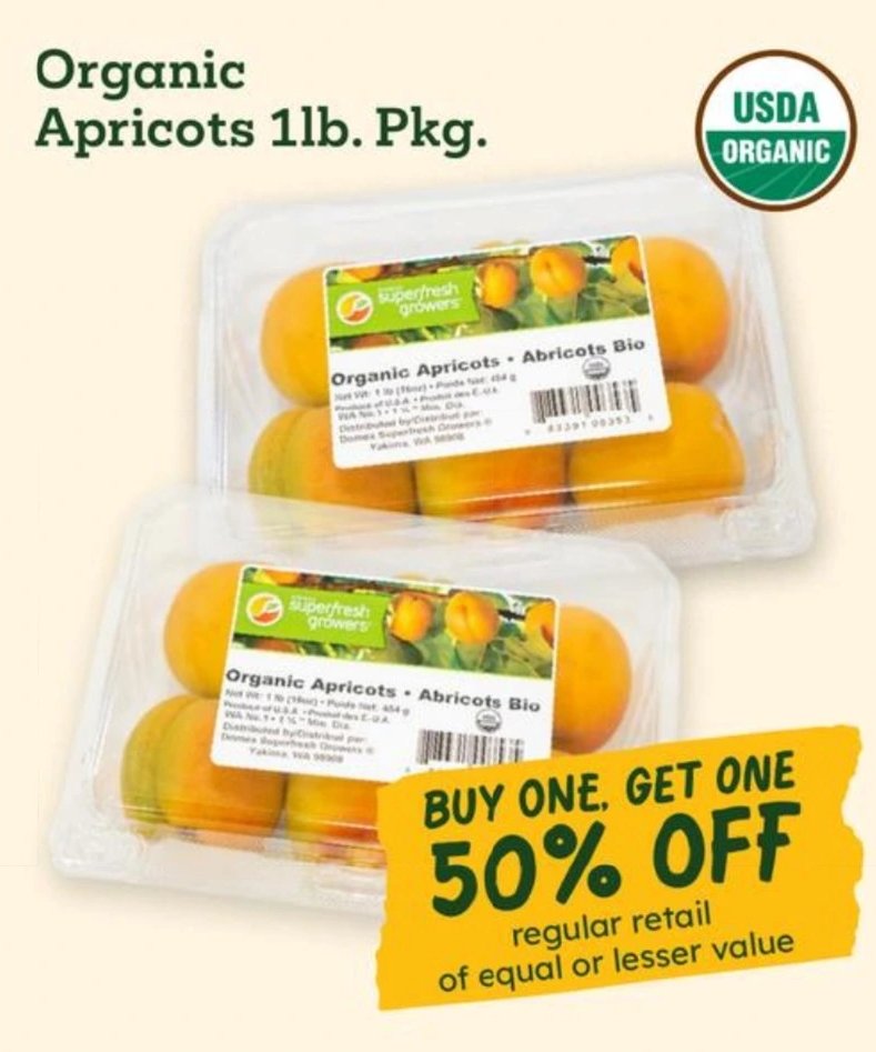 Organic Apricots