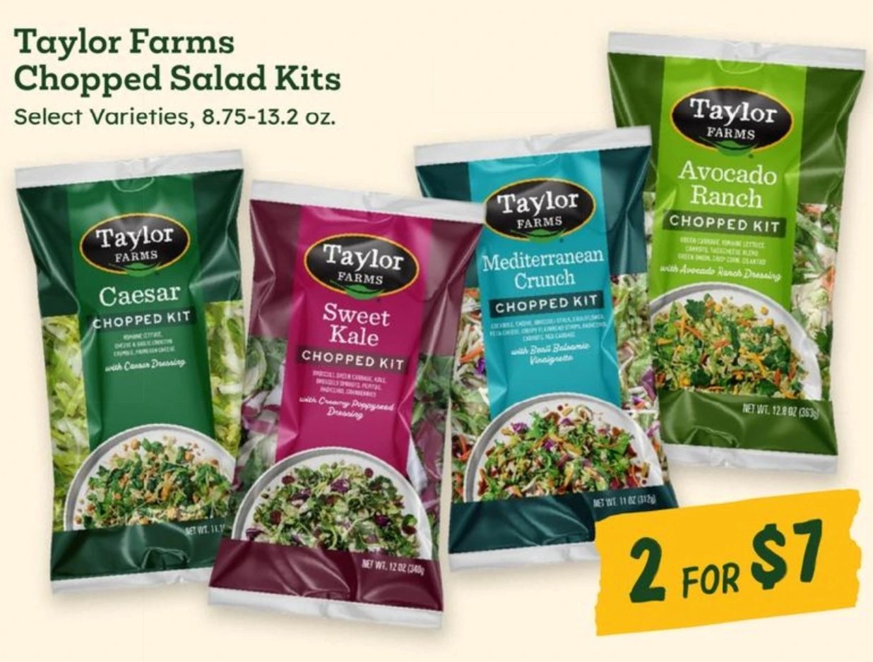 Taylor Farms Chopped Salad Kits