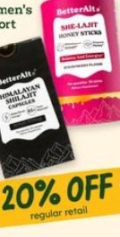 BetterAlt Men's or Women's Health Support
