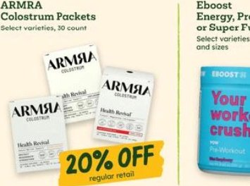 ARMRA Colostrum Packets
