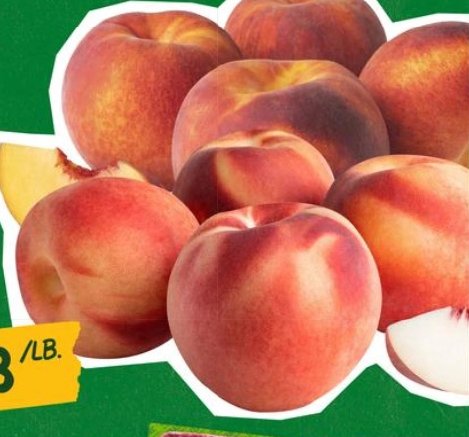 Large Yellow or White Peaches