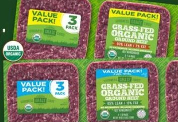 Goodness Grazecious Grass-Fed Organic 85% or 93% Lean Ground Beef