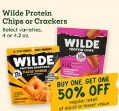 Wilde Protein Chips or Crackers