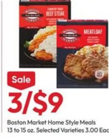 Boston Market Home Style Meals