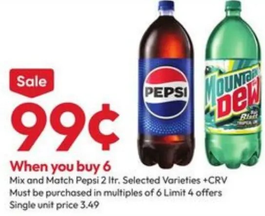 Pepsi 2 ltr.