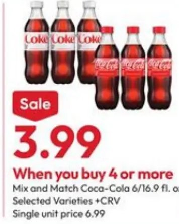 Coca-Cola 6/16.9 fl. oz.