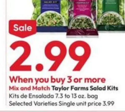 Taylor Farms Salad Kits