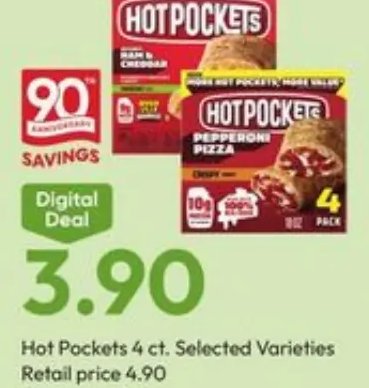 Hot Pockets 4 ct.