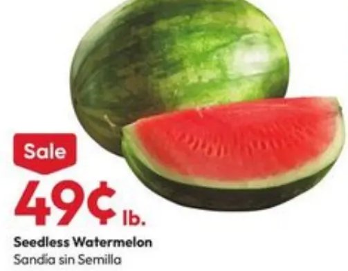 Seedless Watermelon