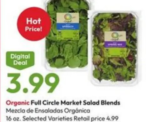 Organic Full Circle Market Salad Blends