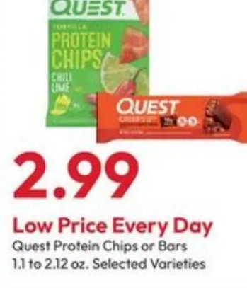 Quest Protein Chips or Bars