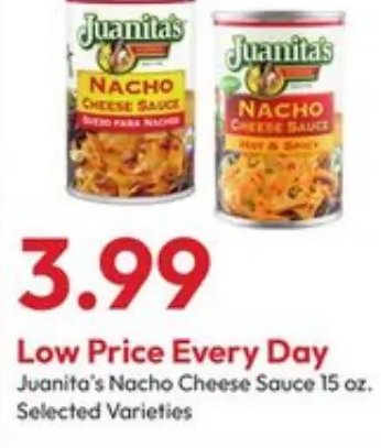 Juanita's Nacho Cheese Sauce