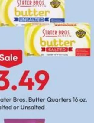 Stater Bros. Butter Quarters