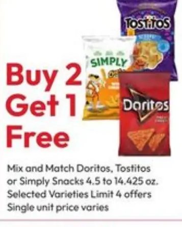 Doritos, Tostitos or Simply Snacks