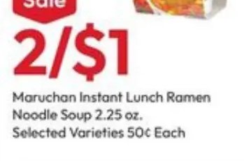 Maruchan Instant Lunch Ramen Noodle Soup