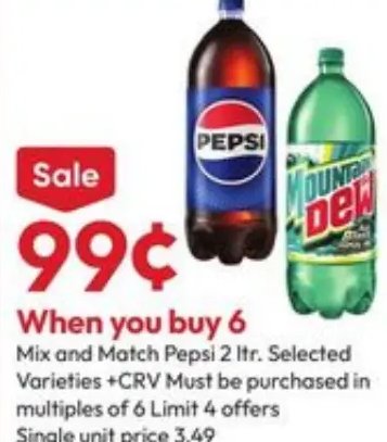 Pepsi 2 ltr.