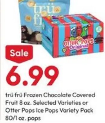 Mrs. Fry Frozen Chocolate Covered Otter Pops Ice Pops Variety Pack