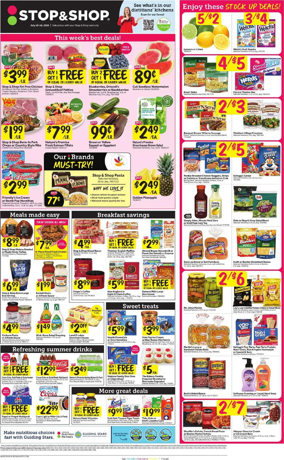 Stop & Shop Weekly Ad Page 1