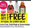 Coca-Cola, Gold Peak or Smartwater