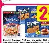 Perdue Breaded Chicken Nuggets, Strips or Cutlets or TransOcean Imitation Crab