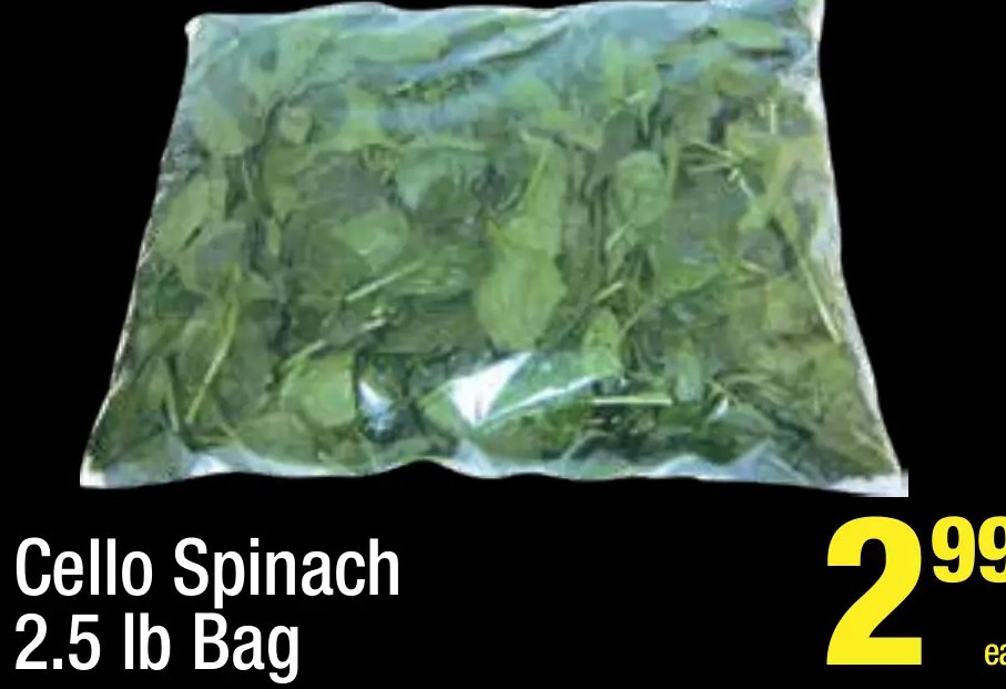 Cello Spinach