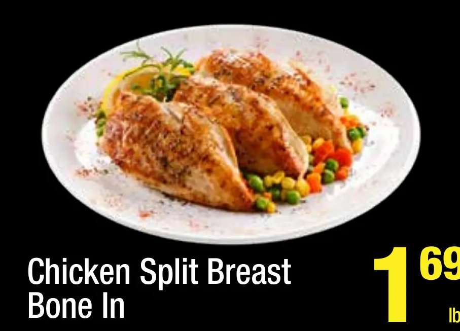 Chicken Split Breast Bone In